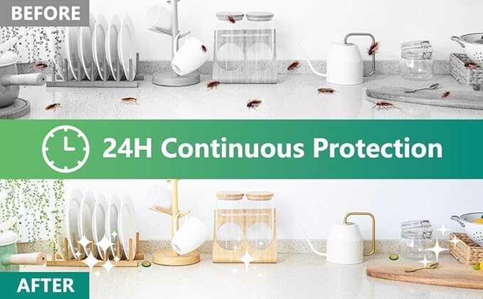 Effective Roach Repellent Bait – Safe for Homes & Pets | Quick Action, Long-Lasting Protection