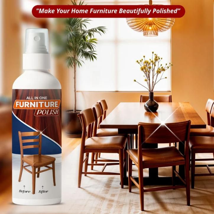 [Pack of 3] All-In-One Furniture Polish (450g Each) – Restore Shine, Clean & Protect Wood