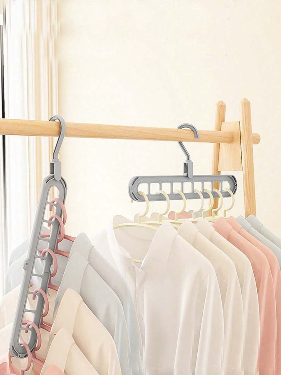 3-Piece Multifunctional Closet Organizer Hangers – Space Saving Wardrobe Solution