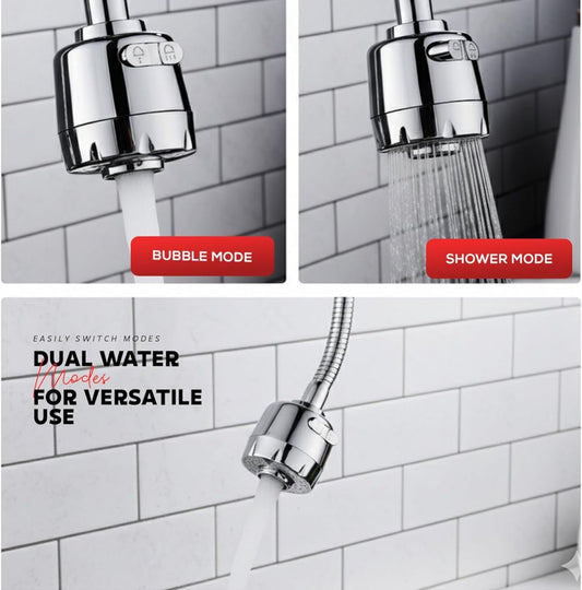 Tap Extender – 360° Flexible Faucet Sprayer
